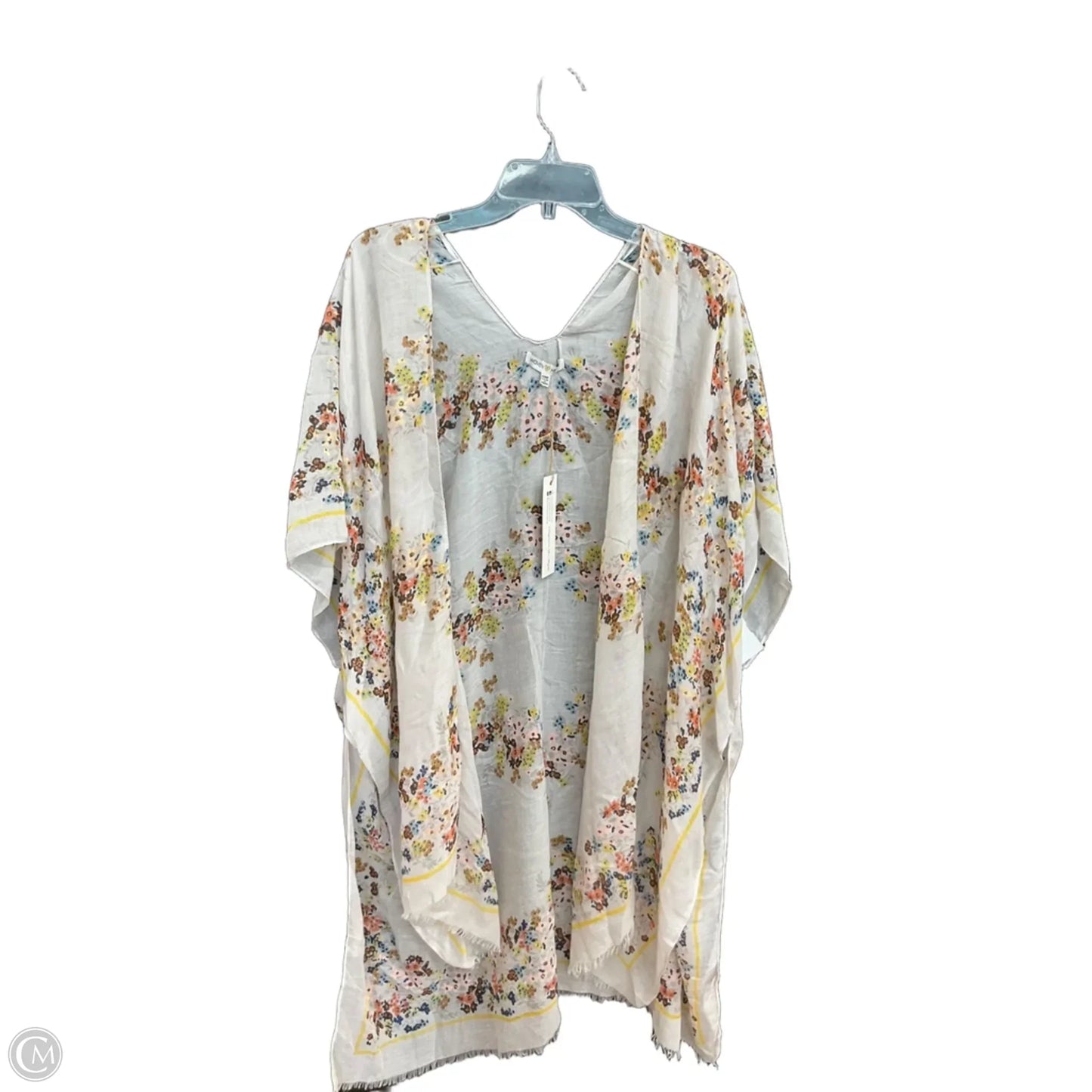 Cardigan By Woven Heart In Floral Print, Size: Osfm