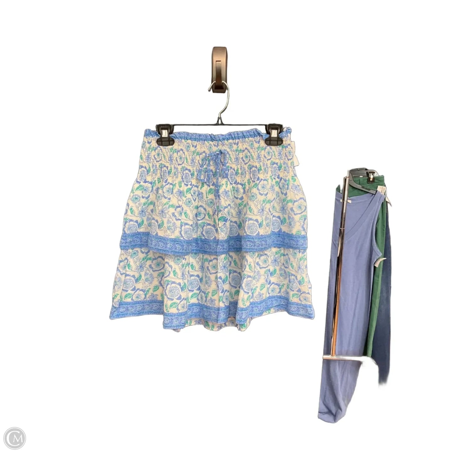 Skirt Mini & Short By Vineyard Vines In Blue & White, Size: Xs