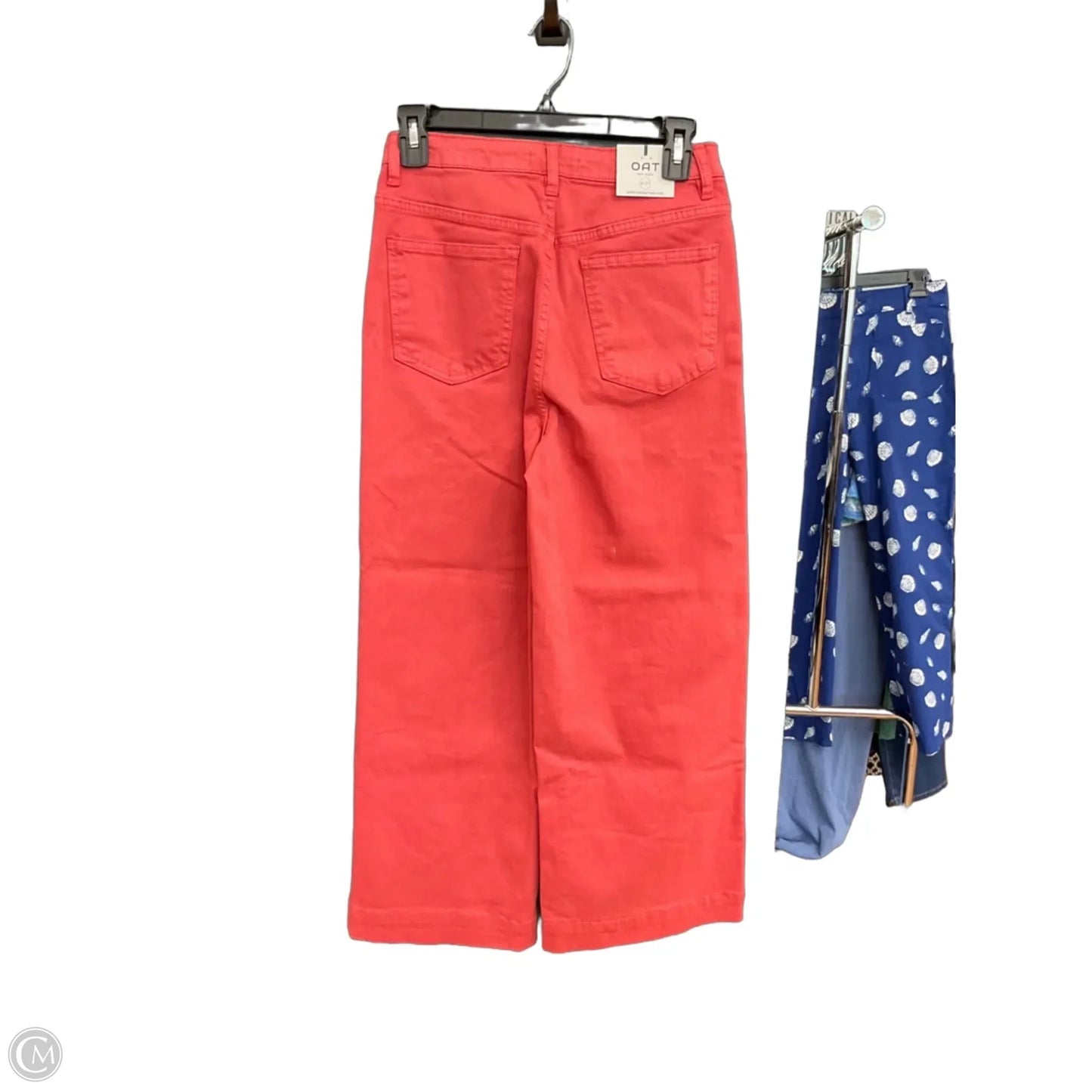 Pants Cropped By Oat In Orange, Size: 4