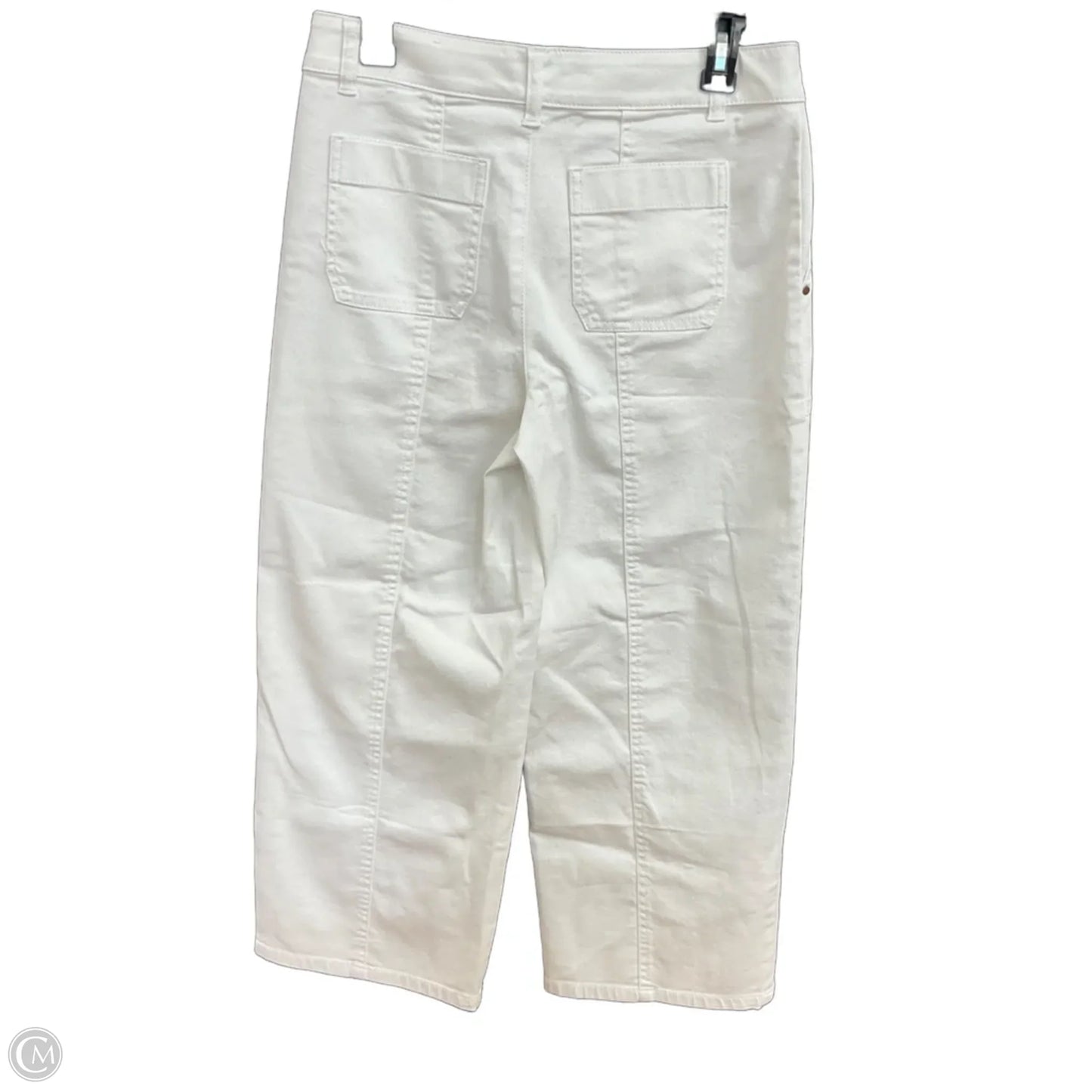 Pants Cropped By Talbots In White, Size: 4