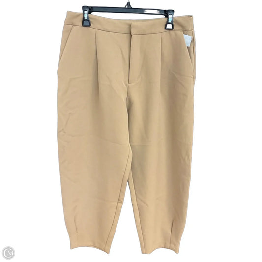 Pants Other By Zara Basic In Tan, Size: L