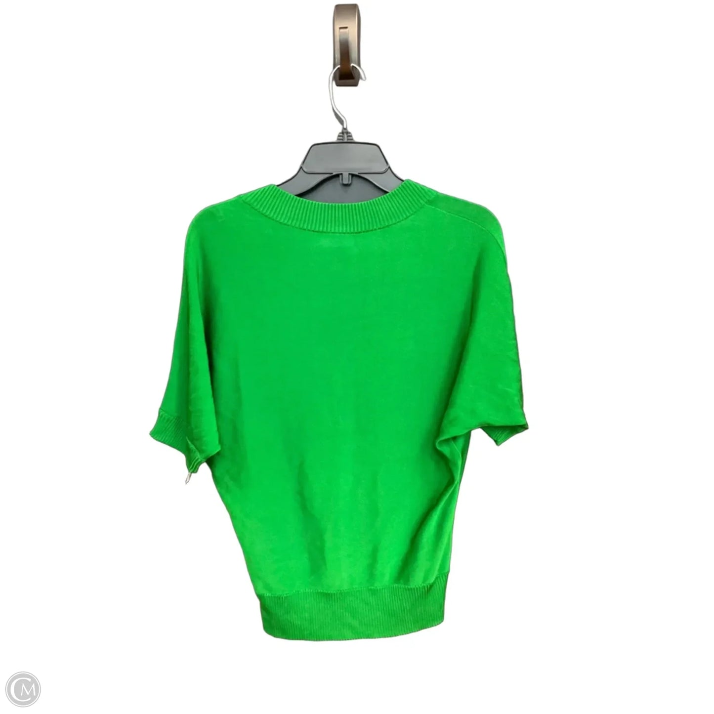 Top Short Sleeve Luxury Designer By Dolce And Gabbana In Green, Size: Xs
