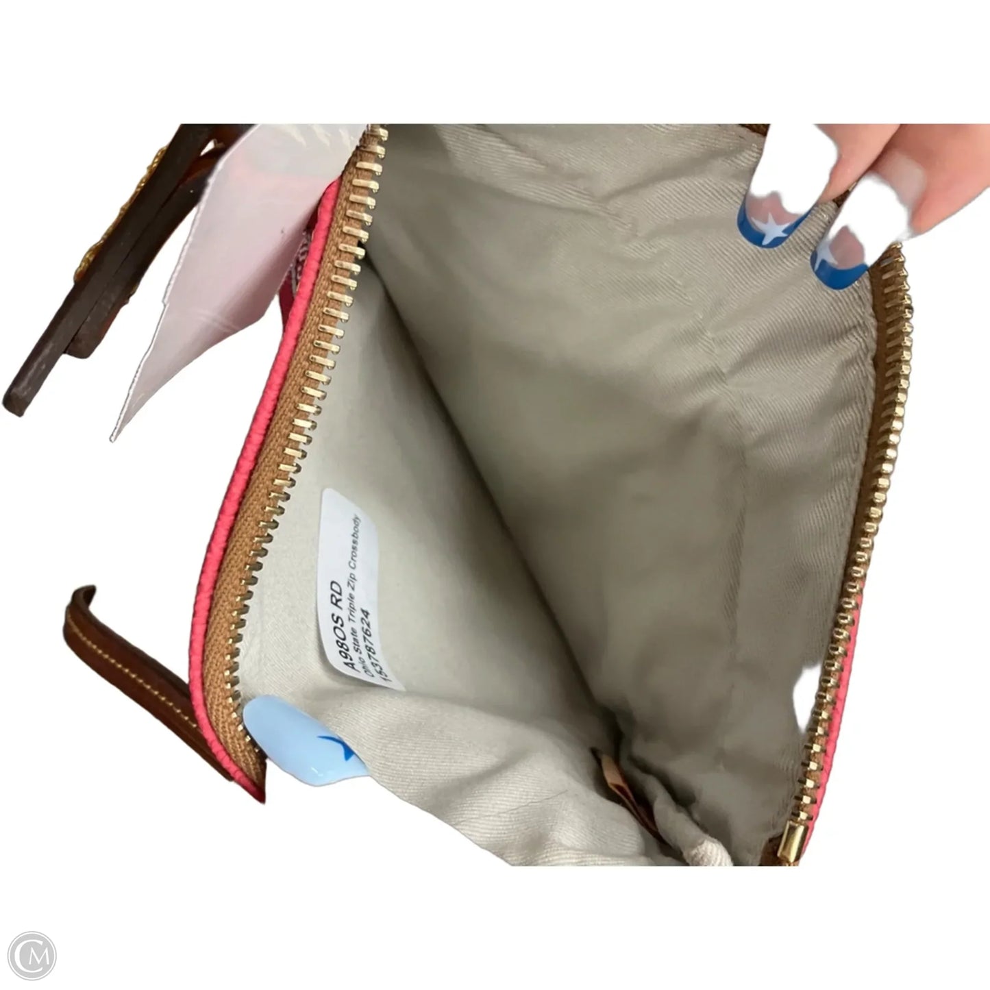 Crossbody Designer By Dooney And Bourke, Size: Small