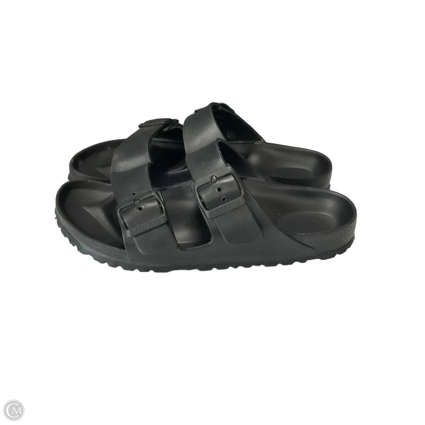 Sandals Flats By Birkenstock In Black, Size: 8.5