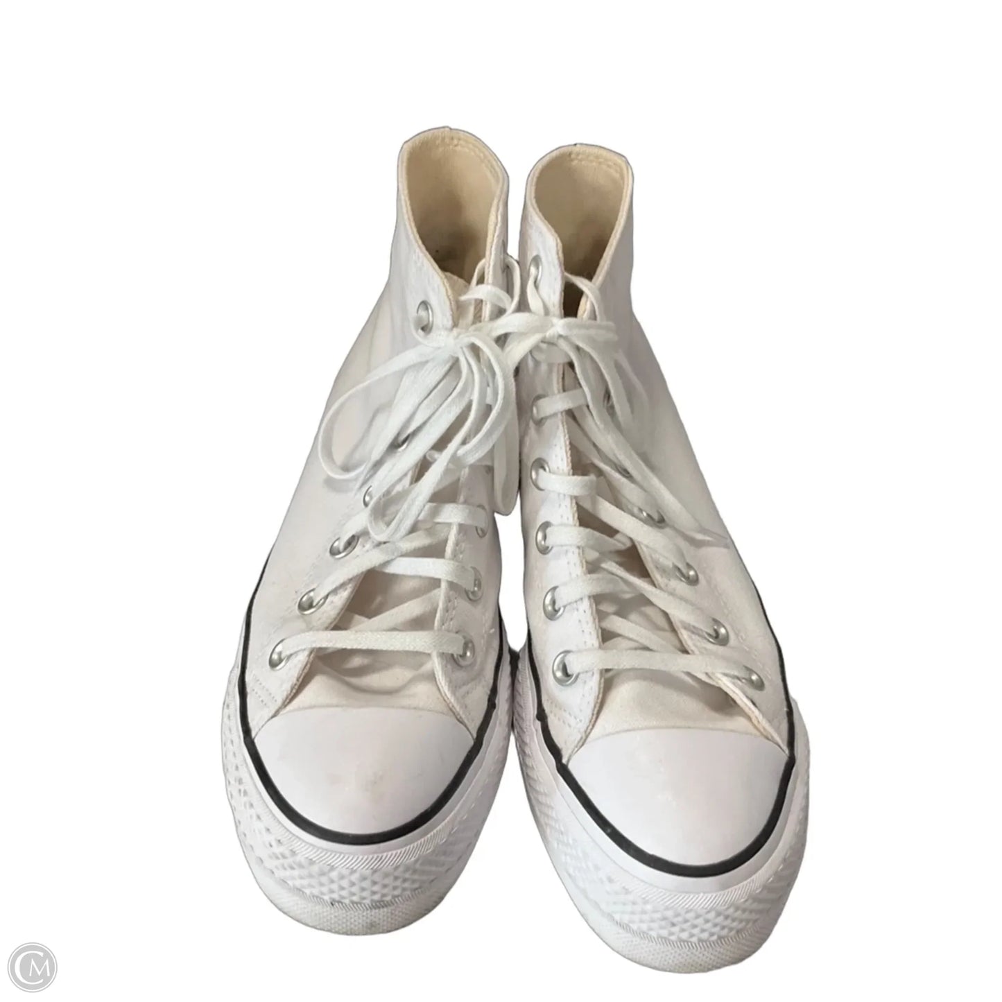 Shoes Sneakers Platform By Converse In White, Size: 8