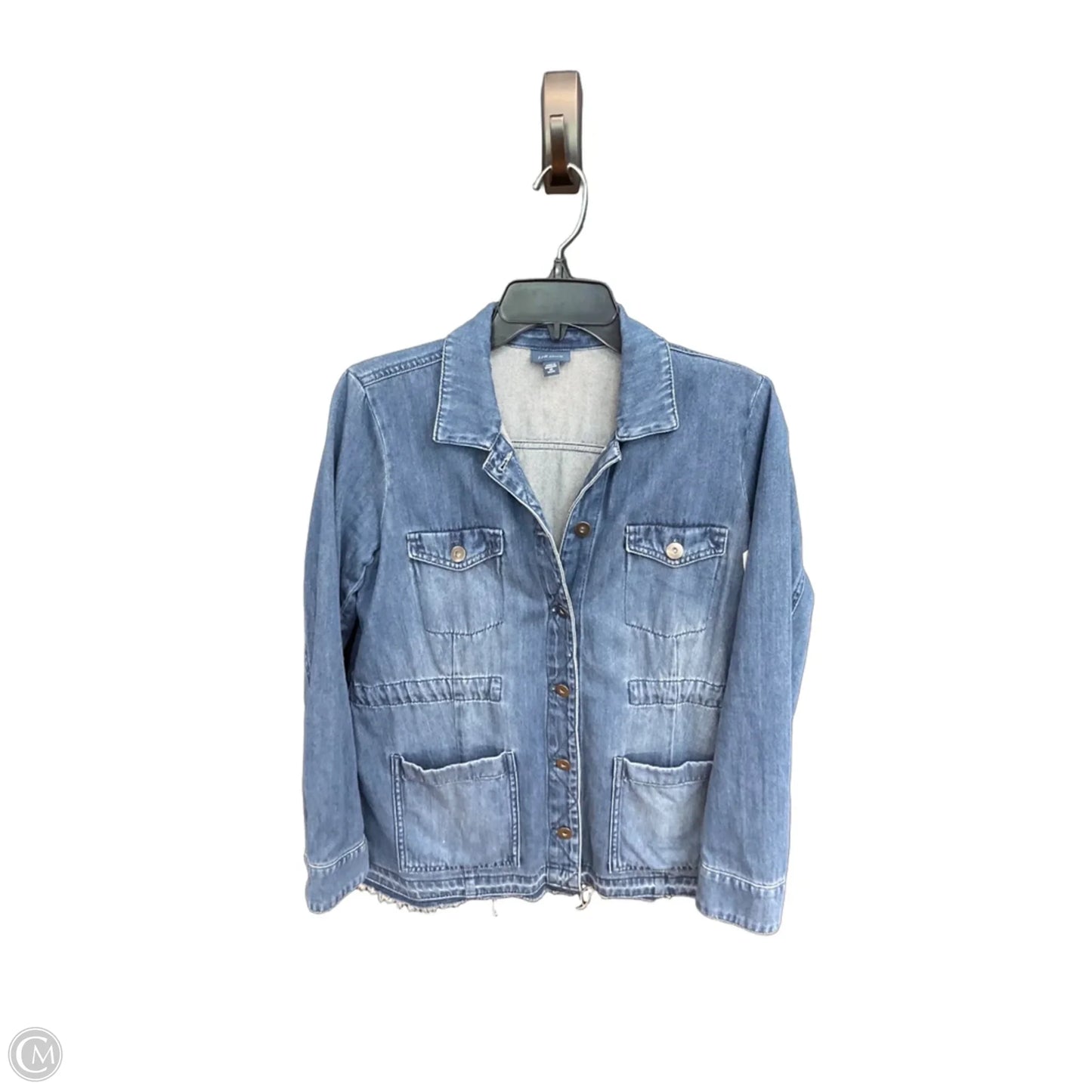 Jacket Other By J. Jill In Blue Denim, Size: Xs