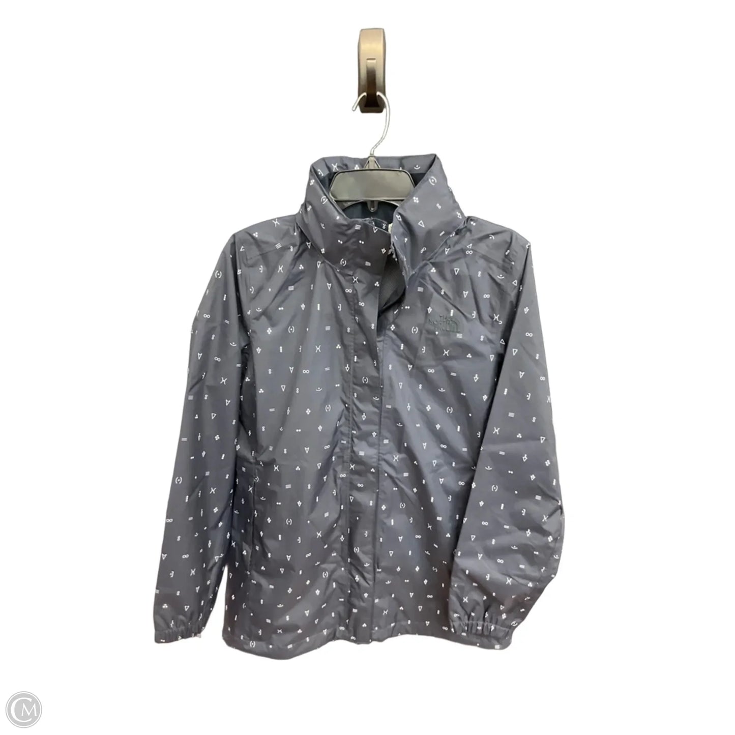 Coat Raincoat By The North Face In Navy, Size: M