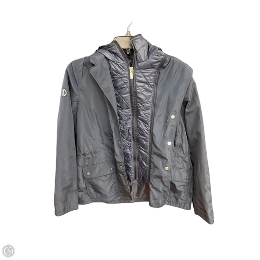 Jacket Windbreaker By Lands End In Navy, Size: Sp