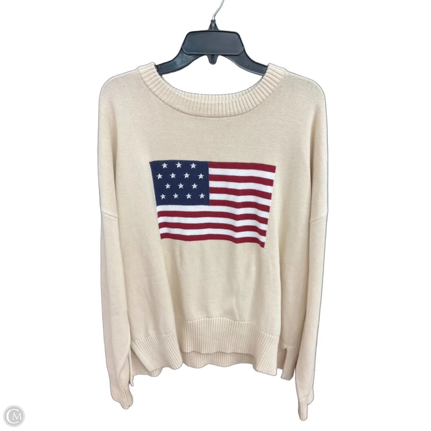 Sweater By Beach Riot In Cream, Size: Xl