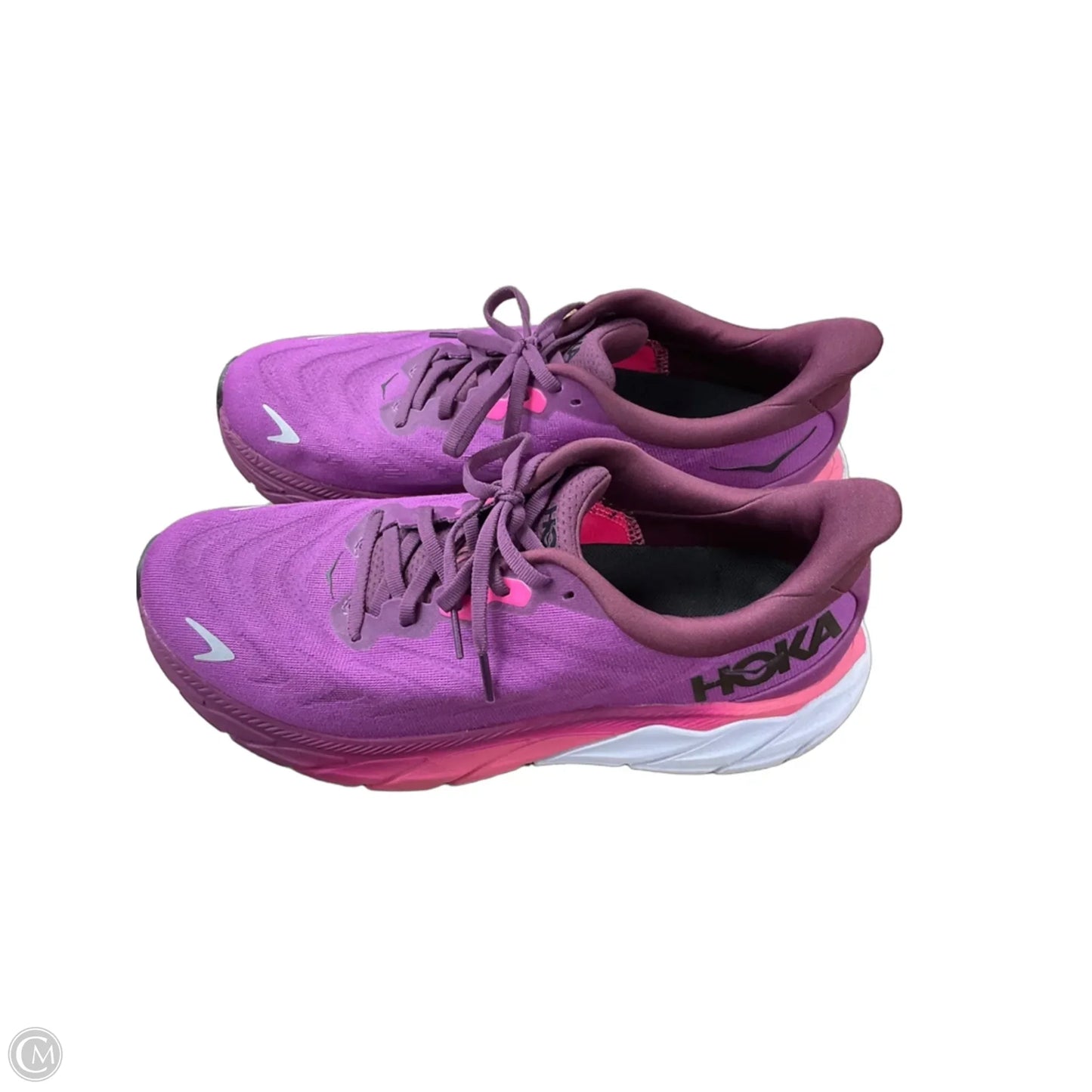 Shoes Athletic By Hoka In Pink & Purple, Size: 10