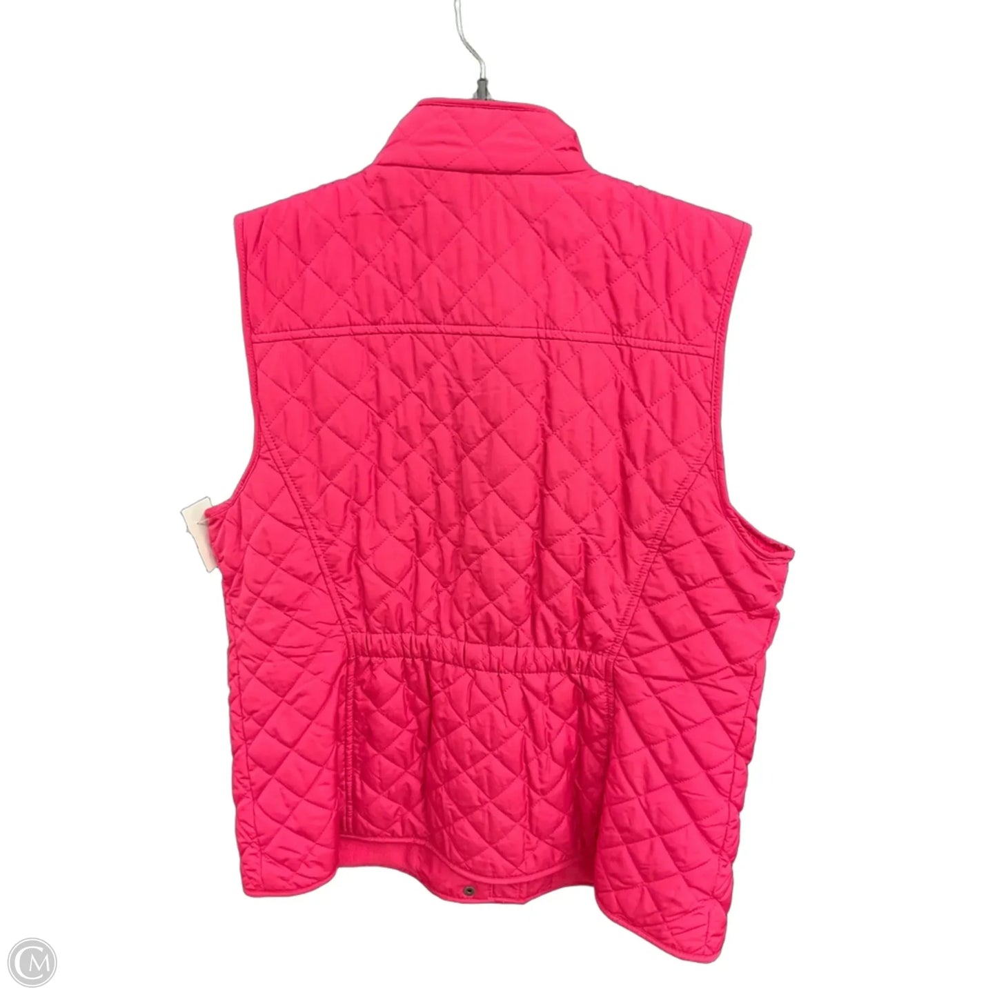 Vest Puffer & Quilted By Talbots In Pink, Size: Lp