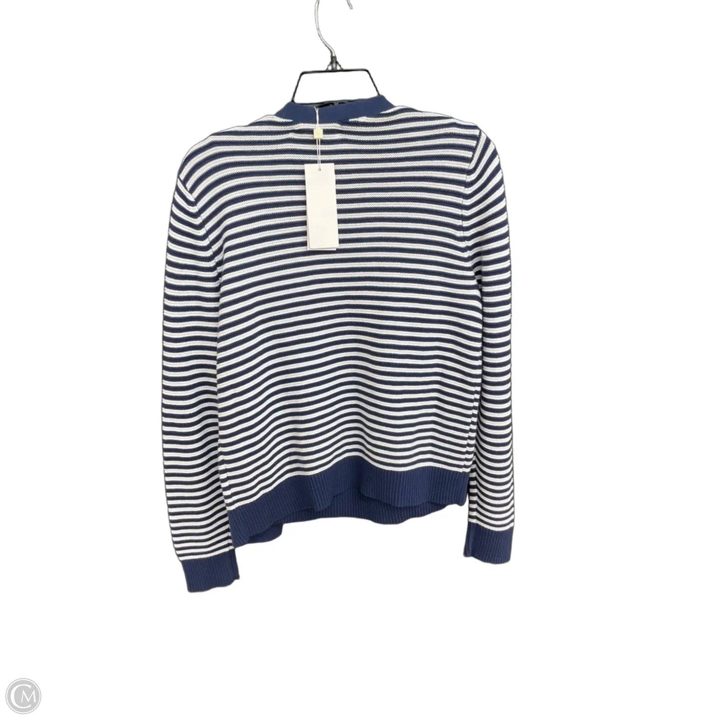 Sweater Cardigan Designer By Lilly Pulitzer In Striped Pattern, Size: M