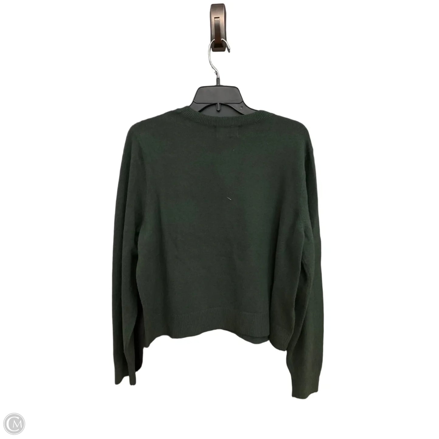 Sweater Cardigan By Old Navy In Green, Size: Xl