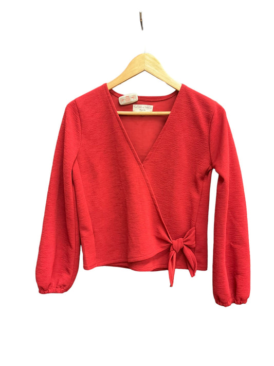 Top Long Sleeve By Madewell  Size: S