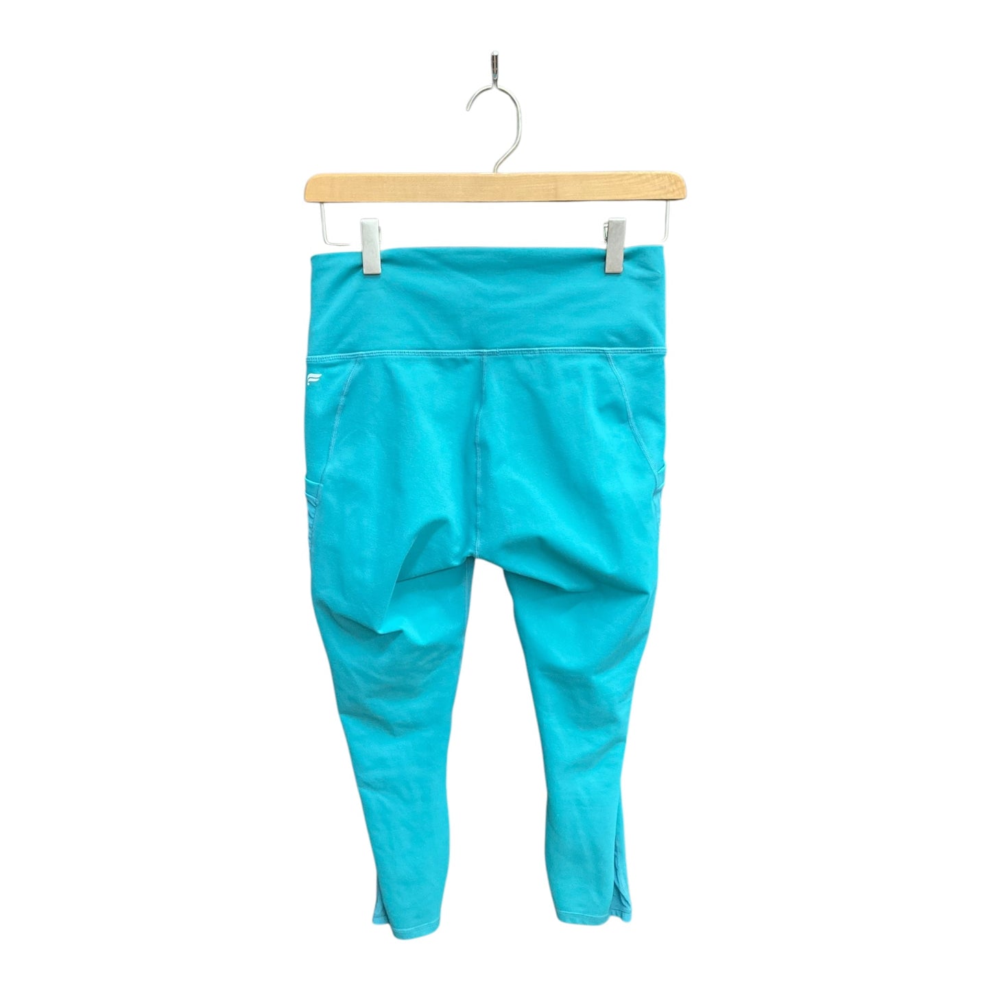 Athletic Capris By Fabletics In Aqua, Size: M