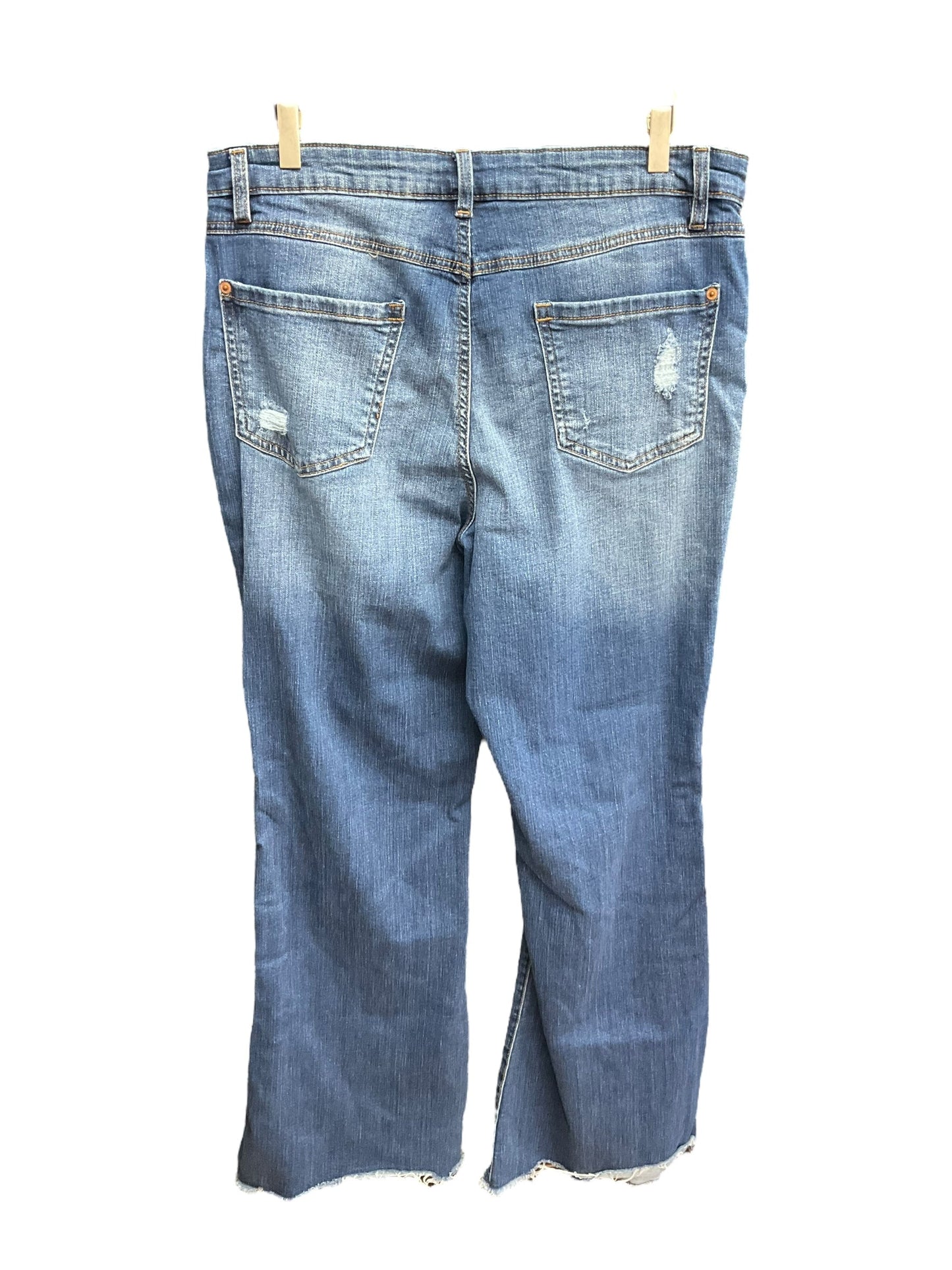 Blue Denim Jeans Flared Inc, Size 16