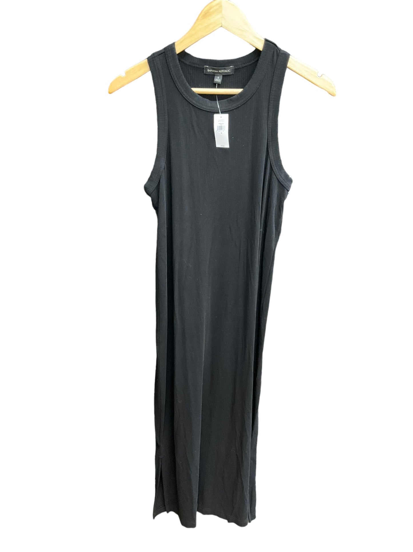 Black Dress Casual Maxi Banana Republic, Size S