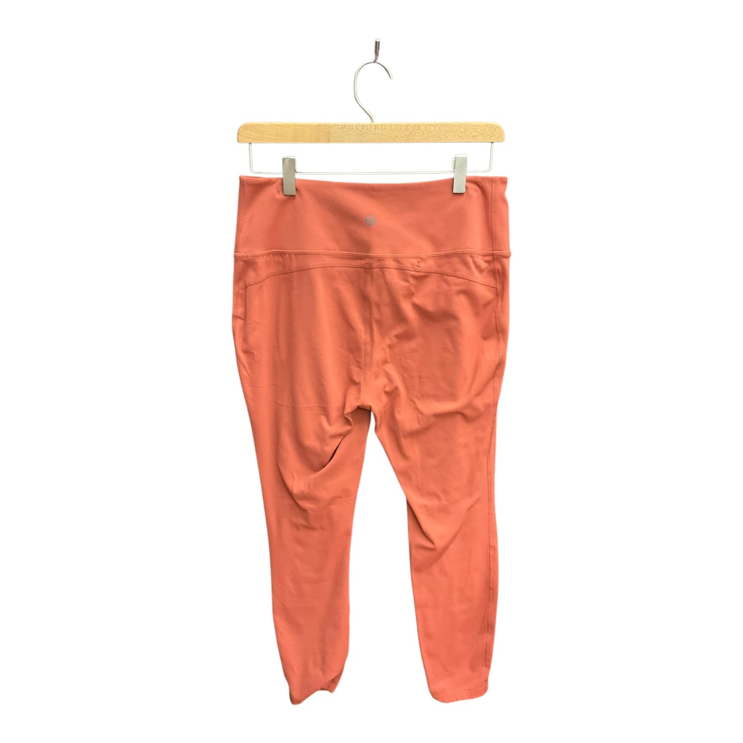 Athletic Capris By Eddie Bauer In Orange, Size: L