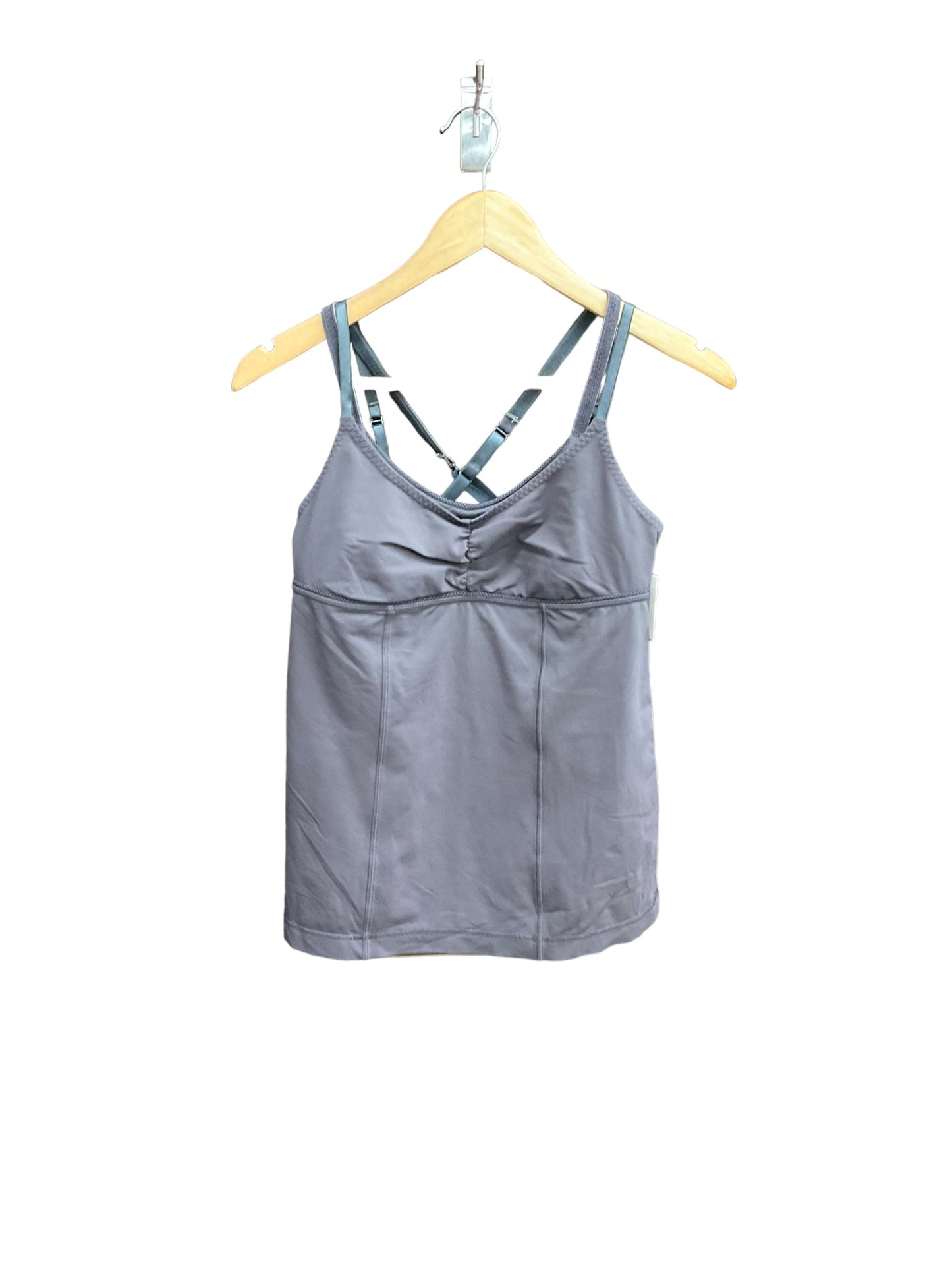 Athletic Tank Top By Lululemon In Grey, Size: S