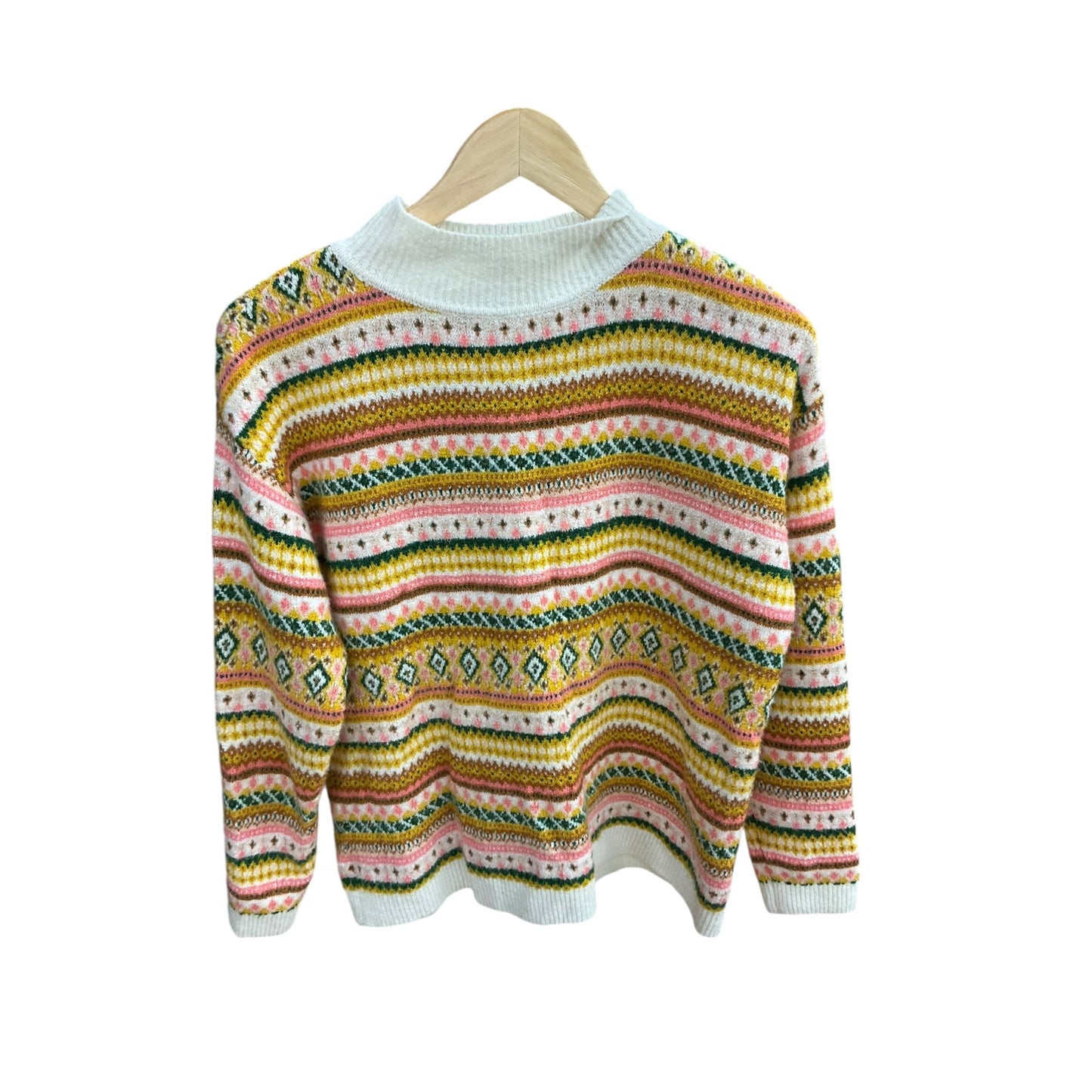 Sweater By Talbots In Multi-colored, Size: L