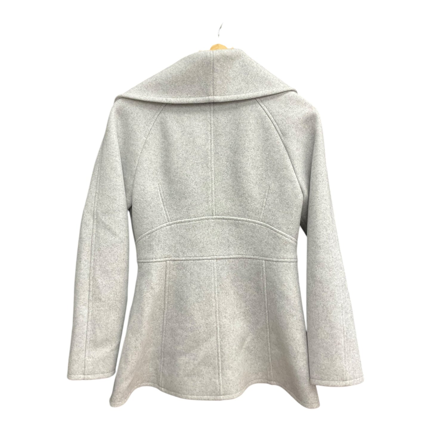 Coat Peacoat By Express In Grey, Size: S