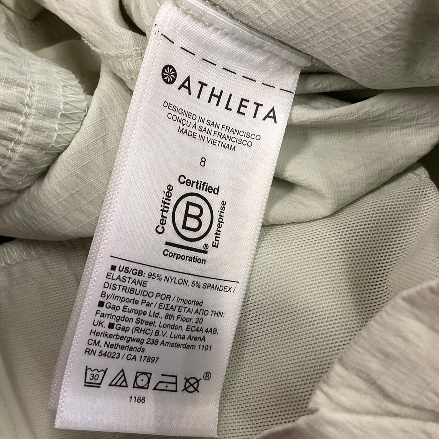 Athletic Pants By Athleta In Green, Size: 8