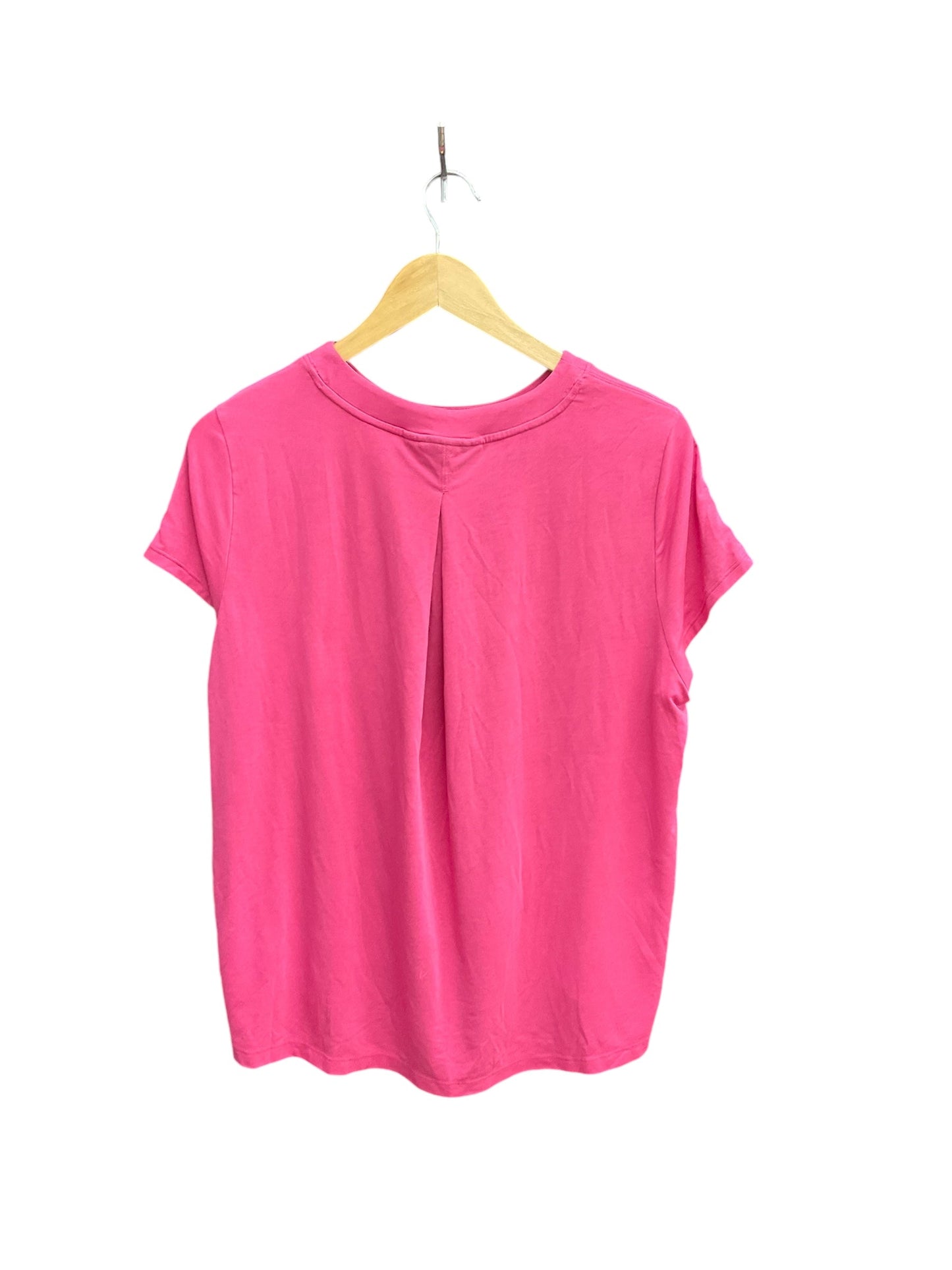 Athletic Top Short Sleeve By Athleta In Pink, Size: S