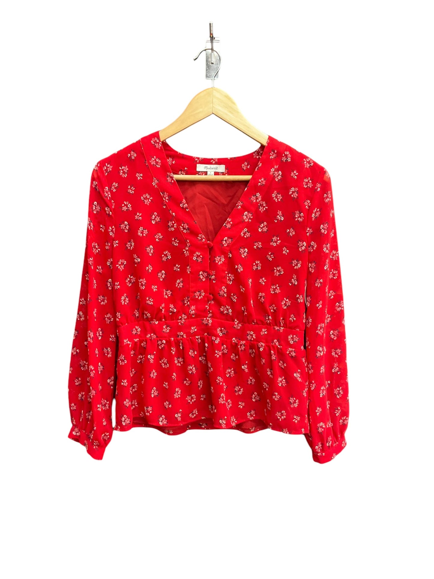 Top Long Sleeve By Madewell  Size: S