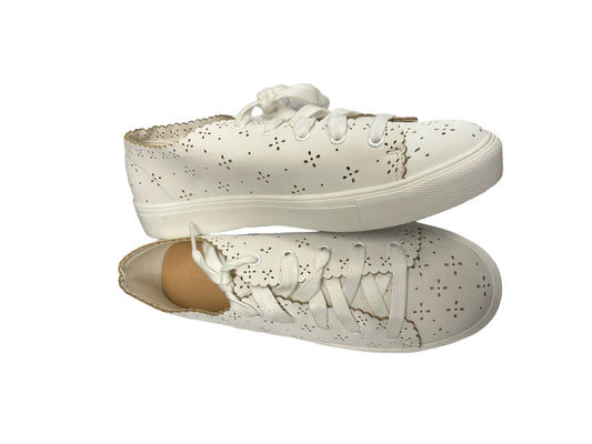 White Shoes Sneakers Loft, Size 8.5