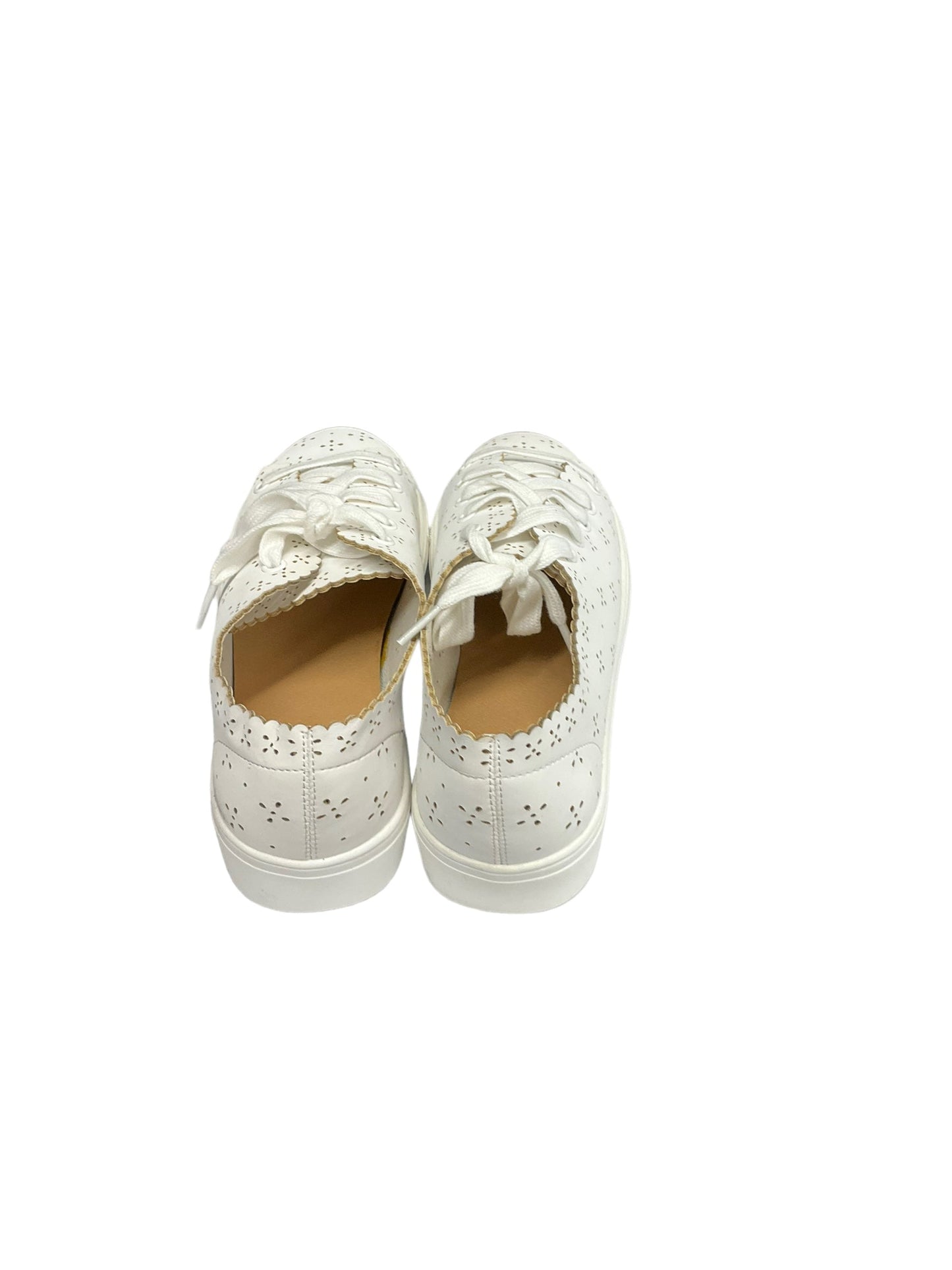 White Shoes Sneakers Loft, Size 8.5