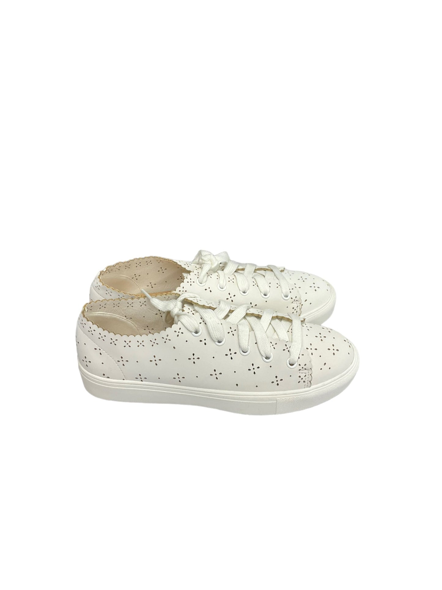 White Shoes Sneakers Loft, Size 8.5