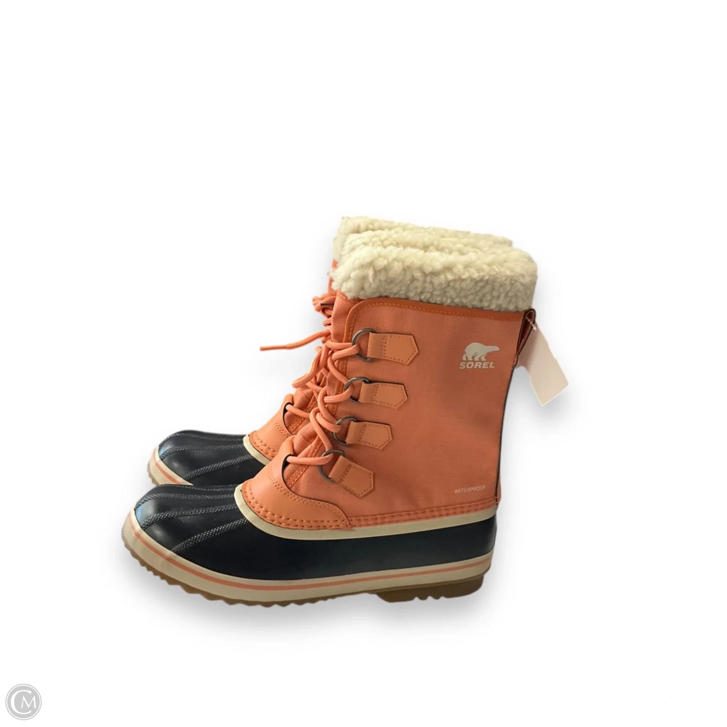 Boots Ankle Flats By Sorel In Blue & Orange, Size: 11