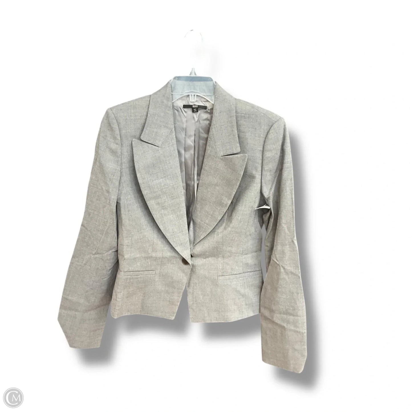 Blazer By Hugo Boss In Grey, Size: S