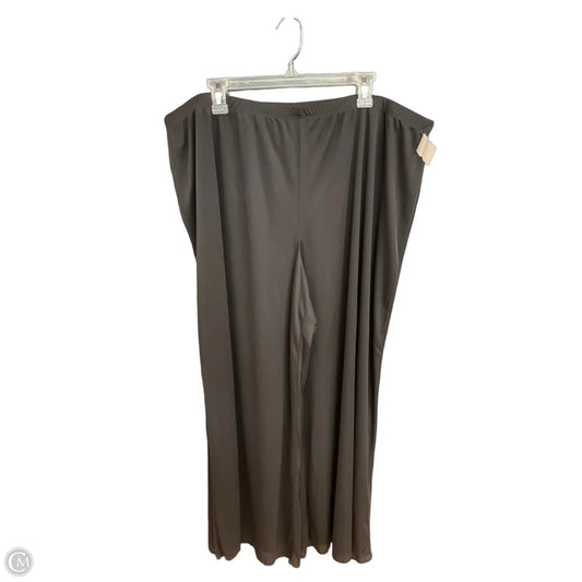 Pants Wide Leg By Msk In Black, Size: 3x