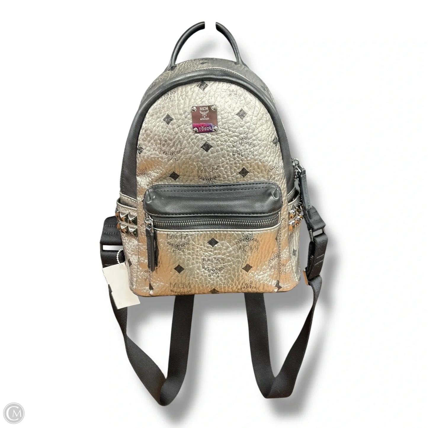 Backpack Luxury Designer By Mcm, Size: Small