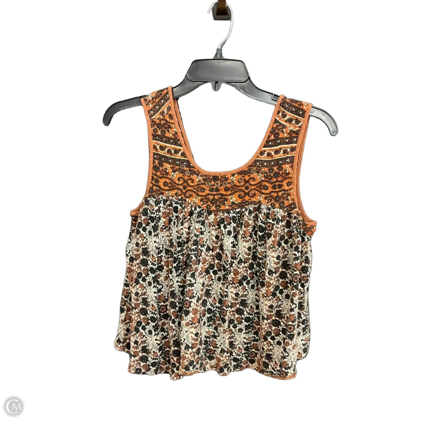 Top Sleeveless By Free People In Brown, Size: Xs
