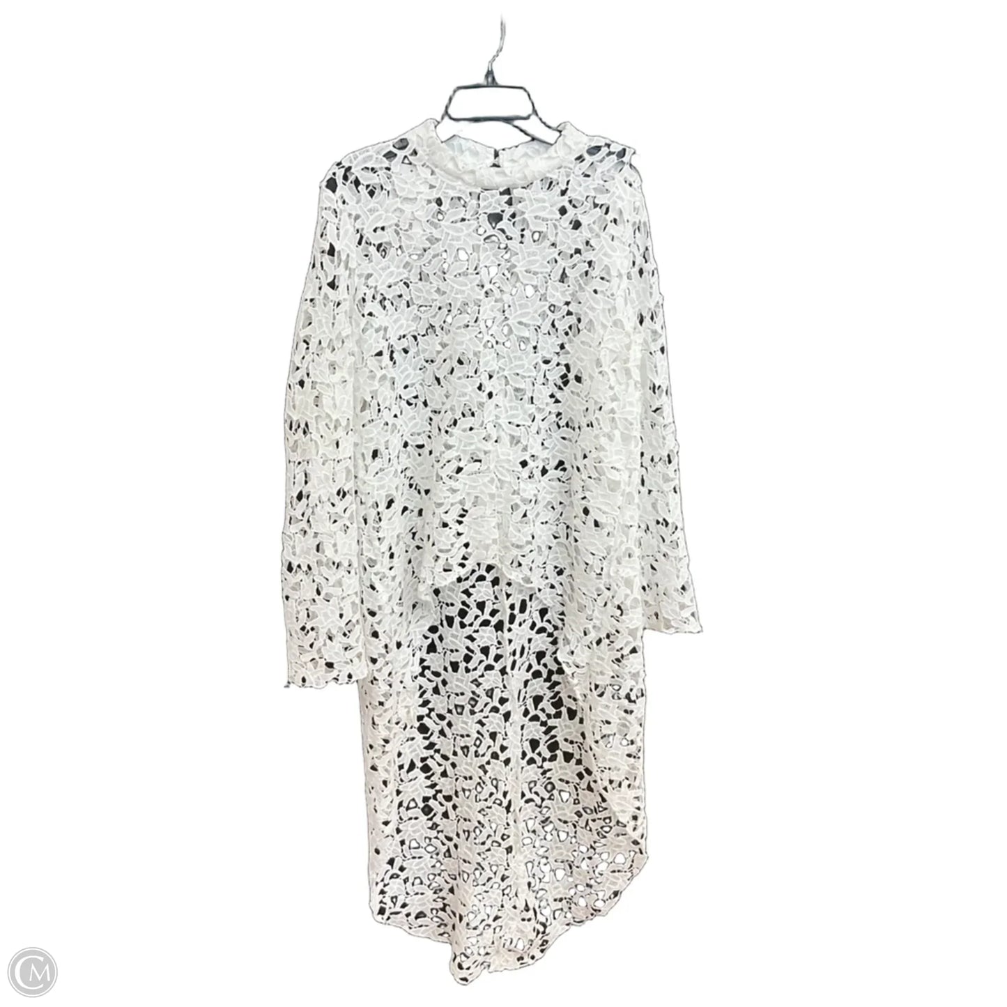 Top Long Sleeve By Prettygarden In White, Size: Xl