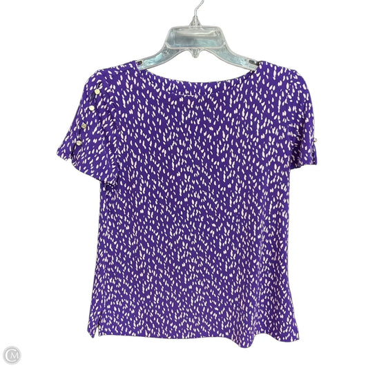 Top Sleeveless By Liz Claiborne In Purple, Size: Xs