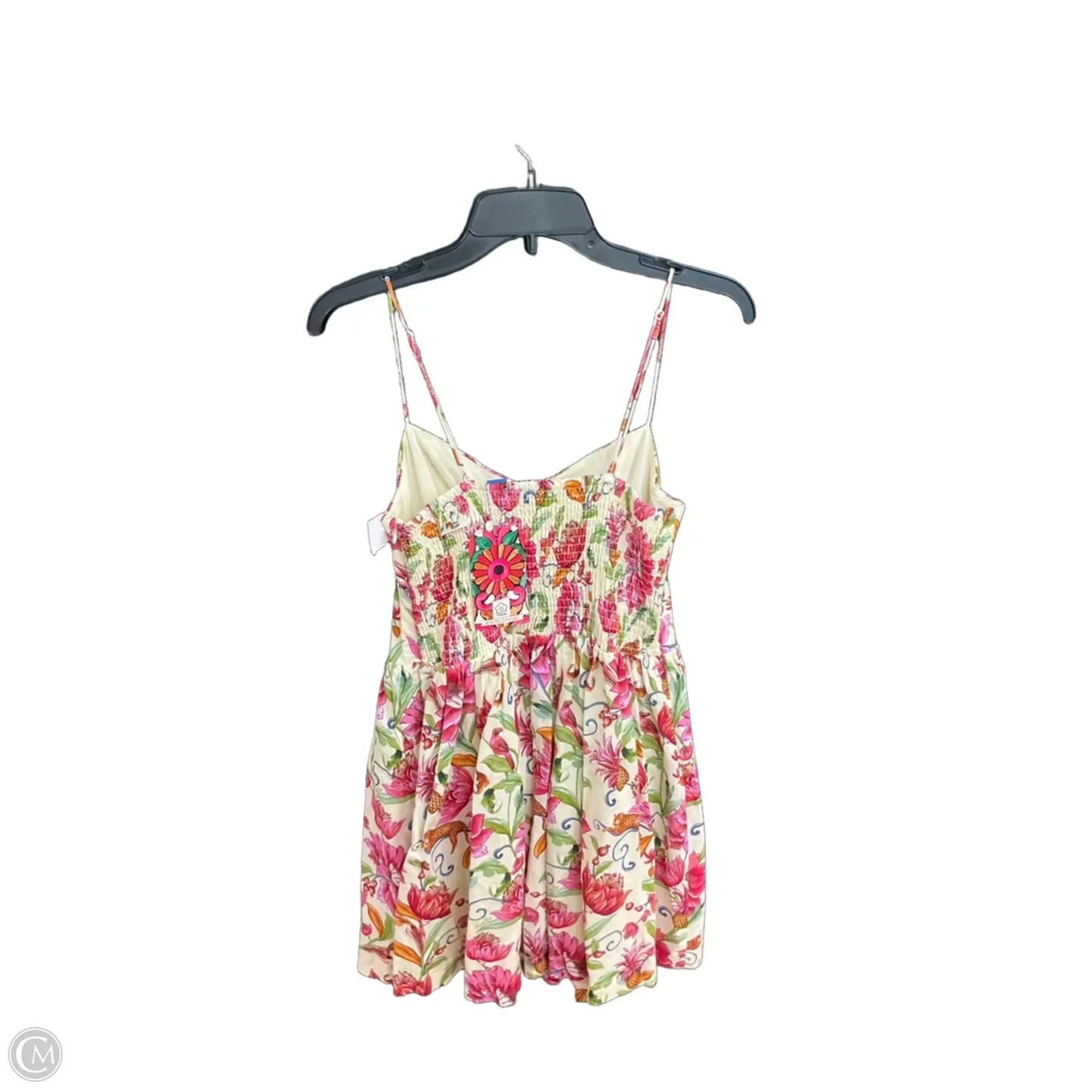 Dress Casual Short By Farm Rio In Floral Print, Size: M