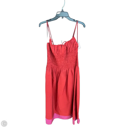 Dress Casual Maxi By J. Crew In Red, Size: L