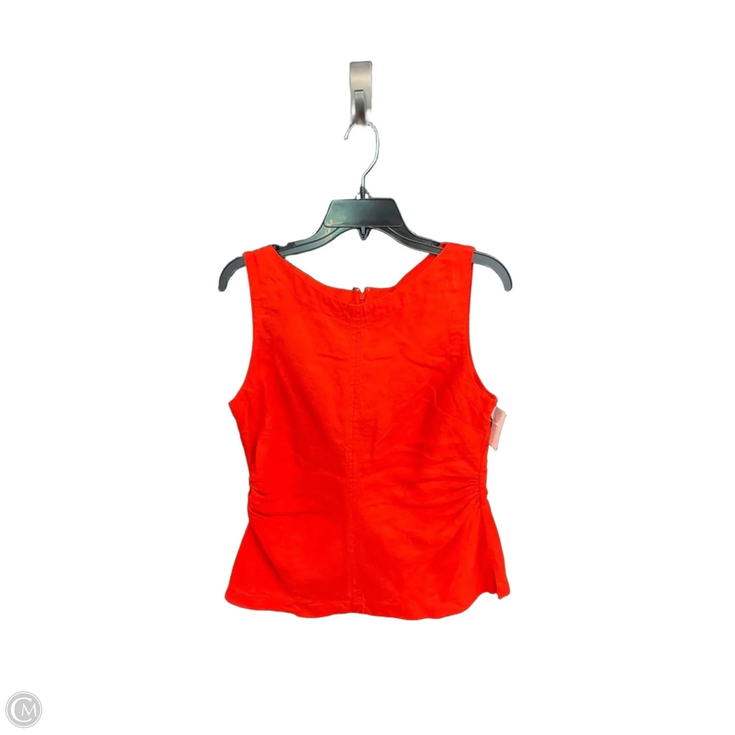 Top Sleeveless By Madewell In Red, Size: M