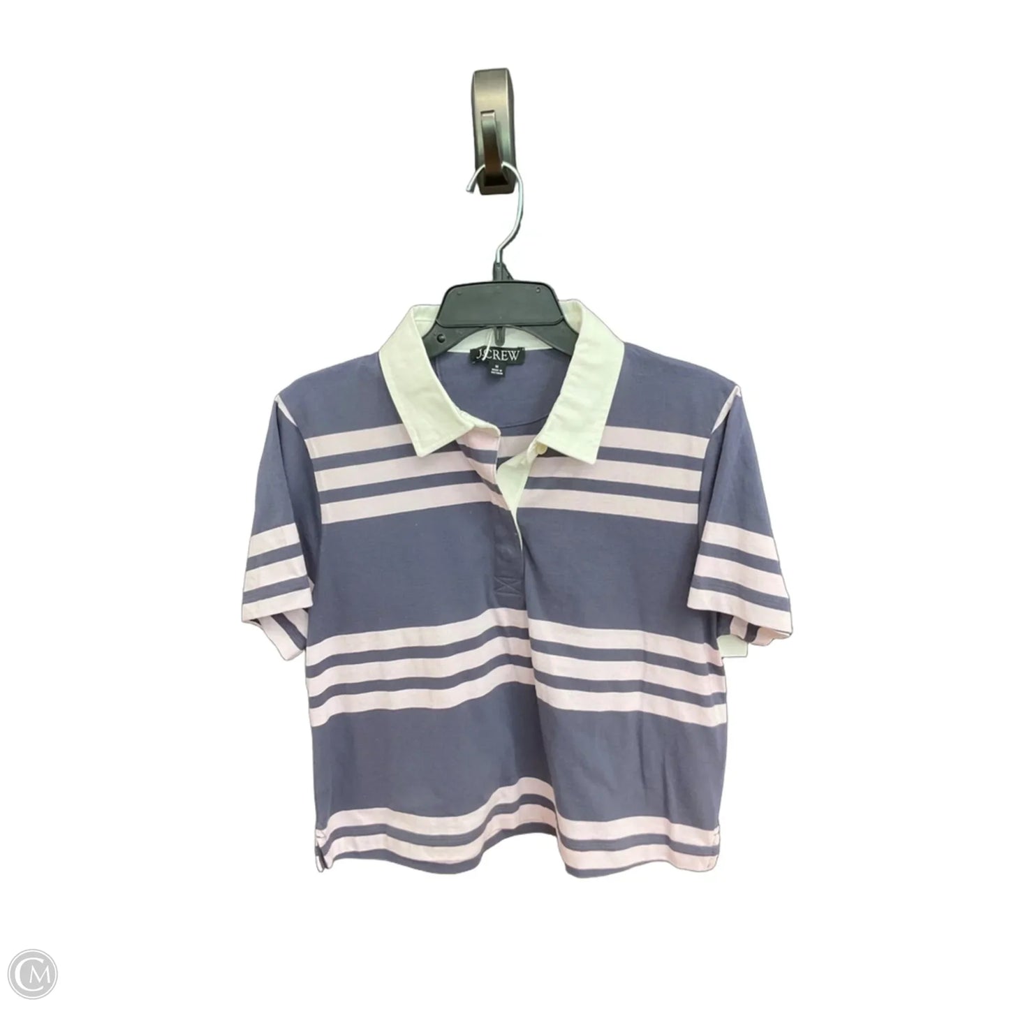 Top Short Sleeve By J. Crew In Purple, Size: M