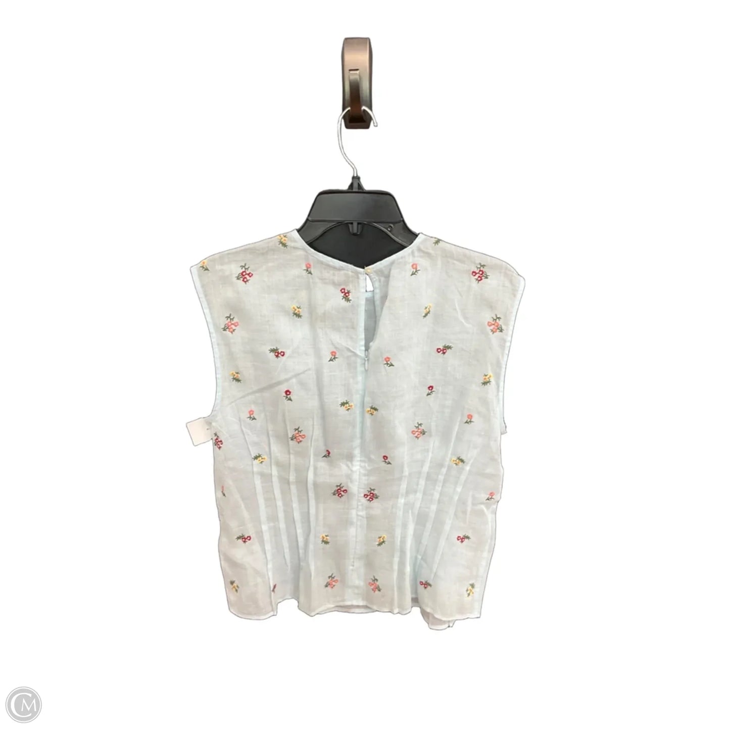 Top Sleeveless By J. Crew In Blue, Size: M