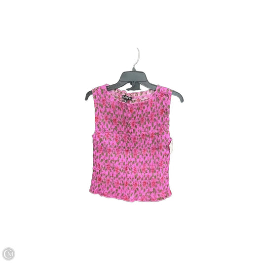 Top Sleeveless By J. Crew In Purple, Size: M