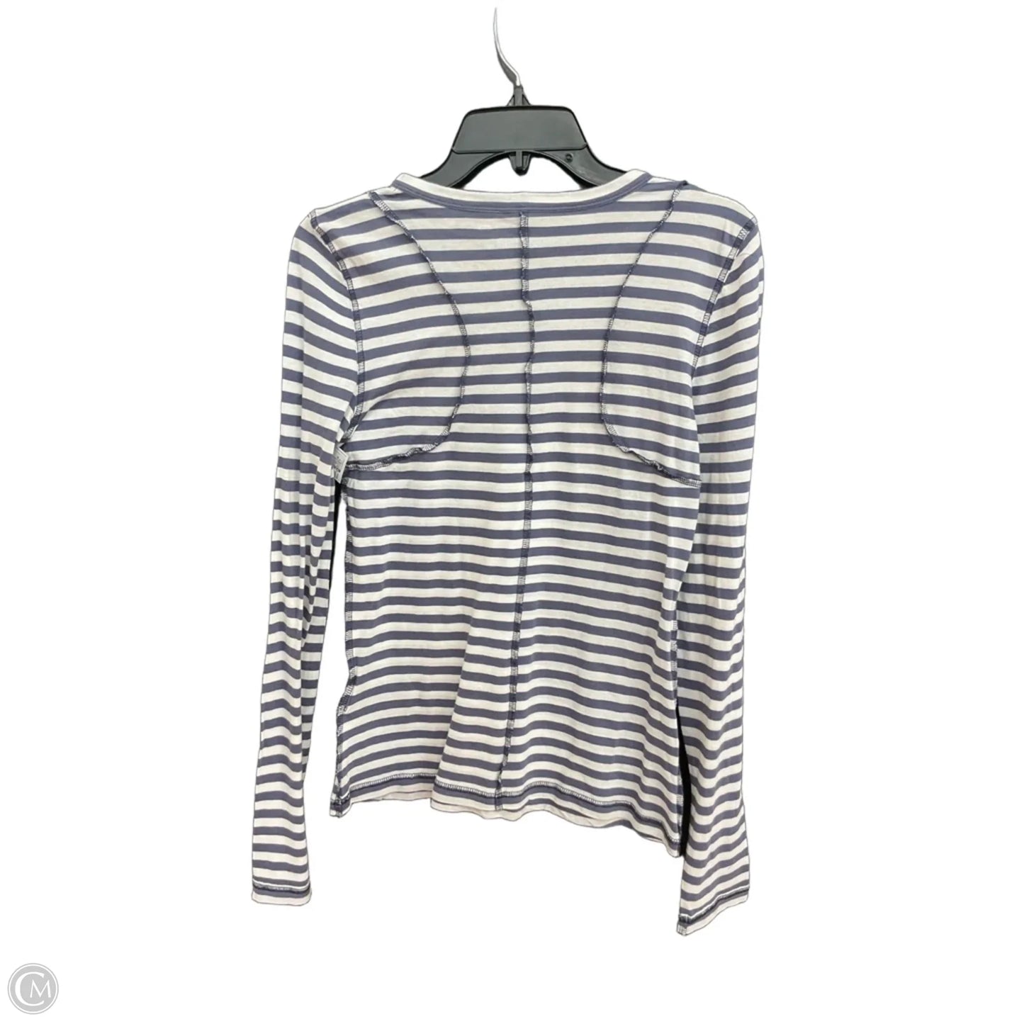 Top Long Sleeve By Pilcro In Striped Pattern, Size: S
