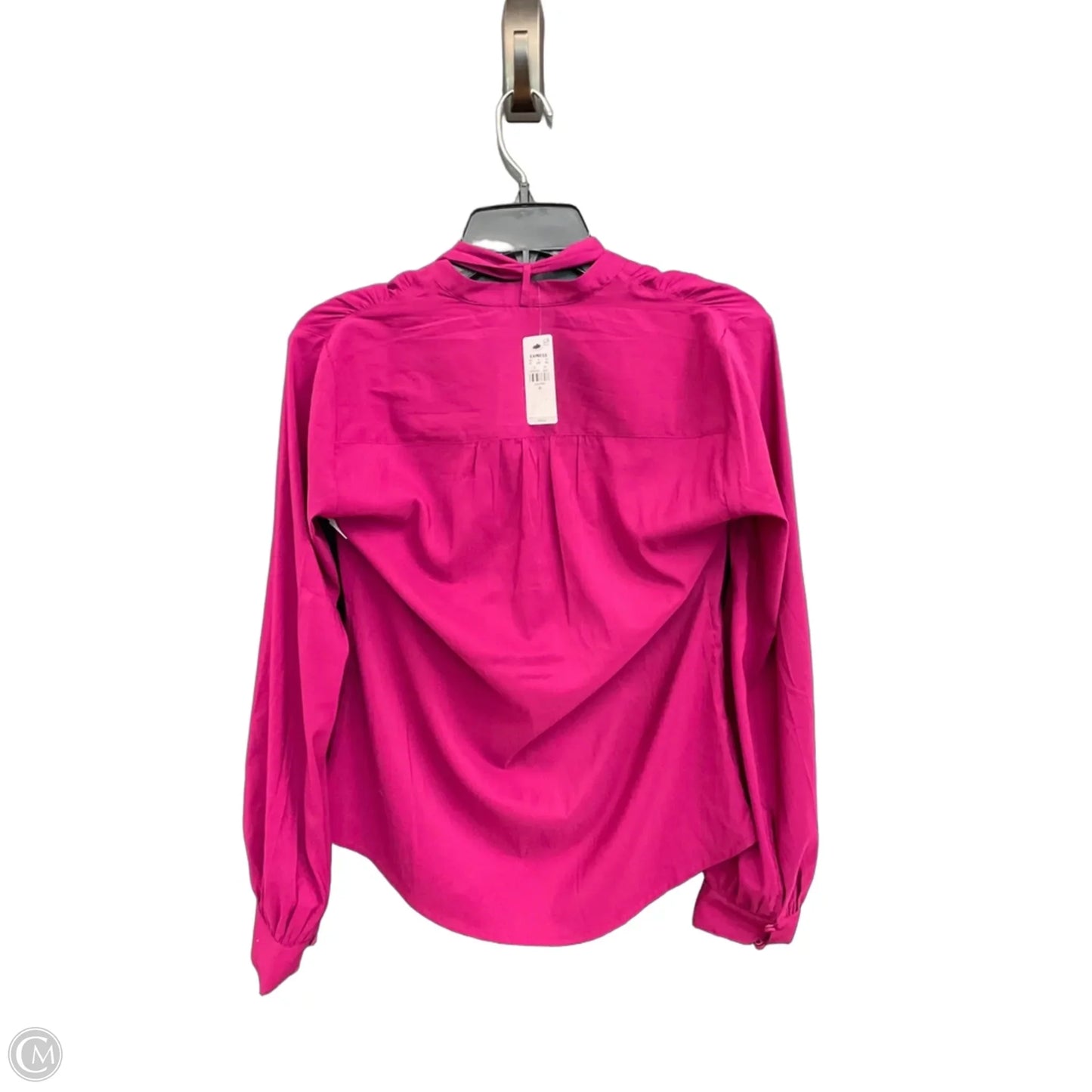 Top Long Sleeve By Express In Pink, Size: Xs