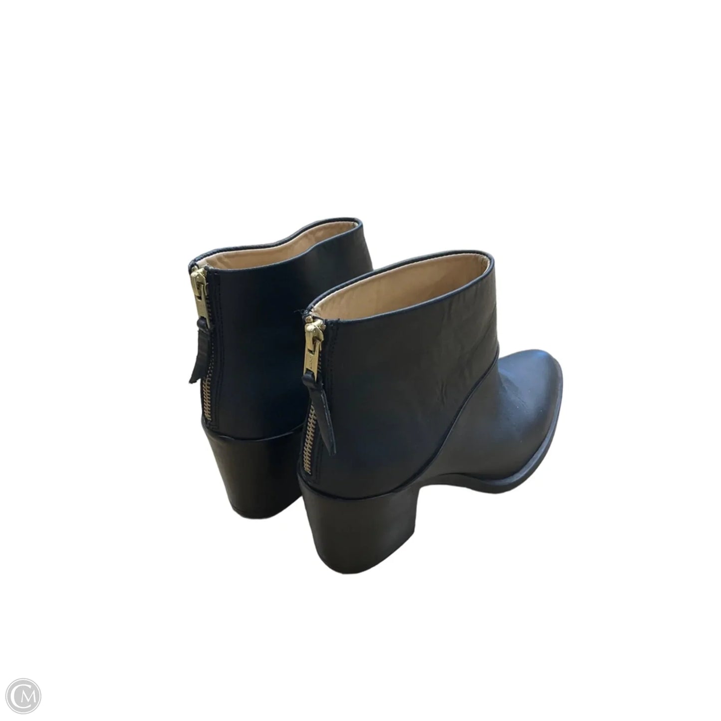 Boots Ankle Heels By Nisolo In Black, Size: 6