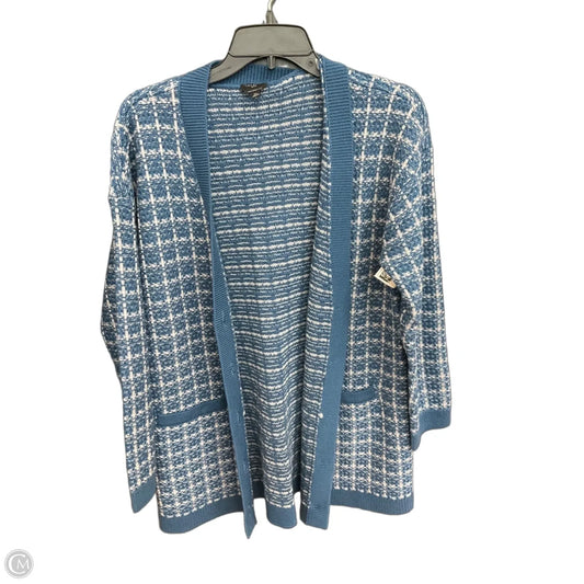 Cardigan By Talbots In Blue, Size: Lp