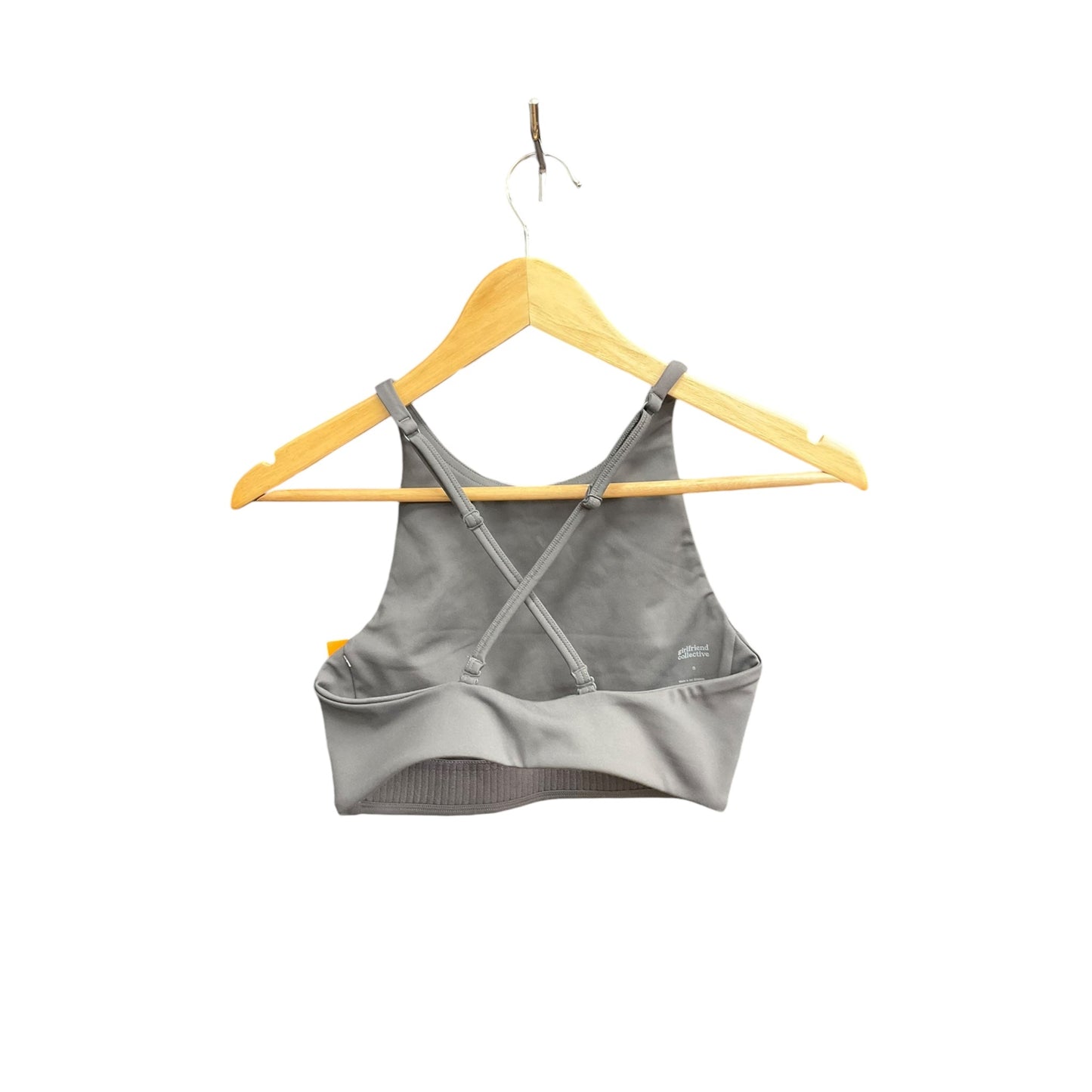 Athletic Bra By Clothes Mentor In Grey, Size: S