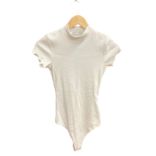 Bodysuit By Abercrombie And Fitch In White, Size: S